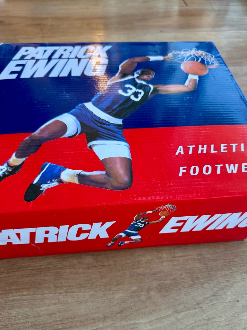 Patrick Ewing Red High-Top Men's Sneakers - Picture 6 of 9